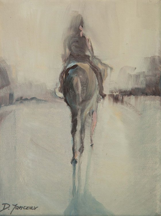 Rider on horse (sketch)