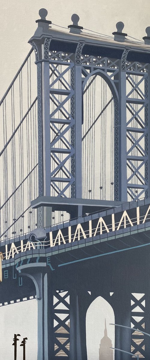 Manhattan Bridge by Jill Ann Harper