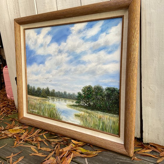 MARSH AT HIGH TIDE (SOLD)