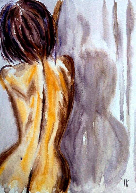 Woman Nude Painting