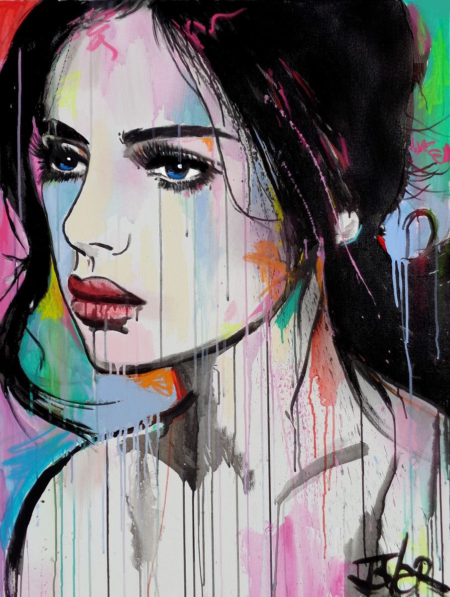 THORNS Mixed-media painting by Loui Jover | Artfinder