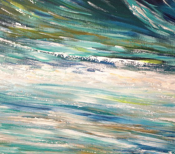 Seascape Breaking Waves D 6