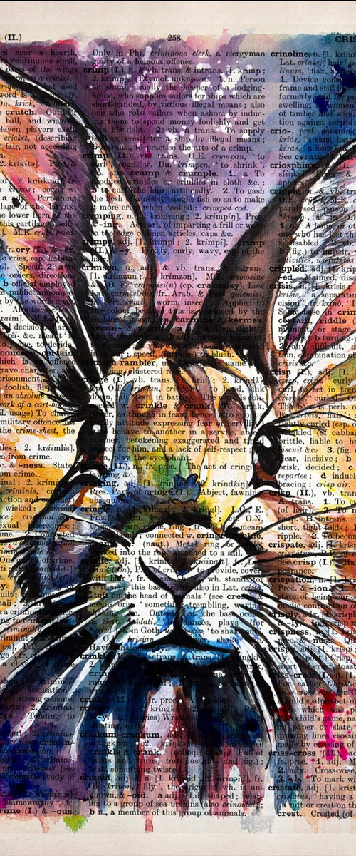 Abstract Rabbit by Misty Lady - M. Nierobisz