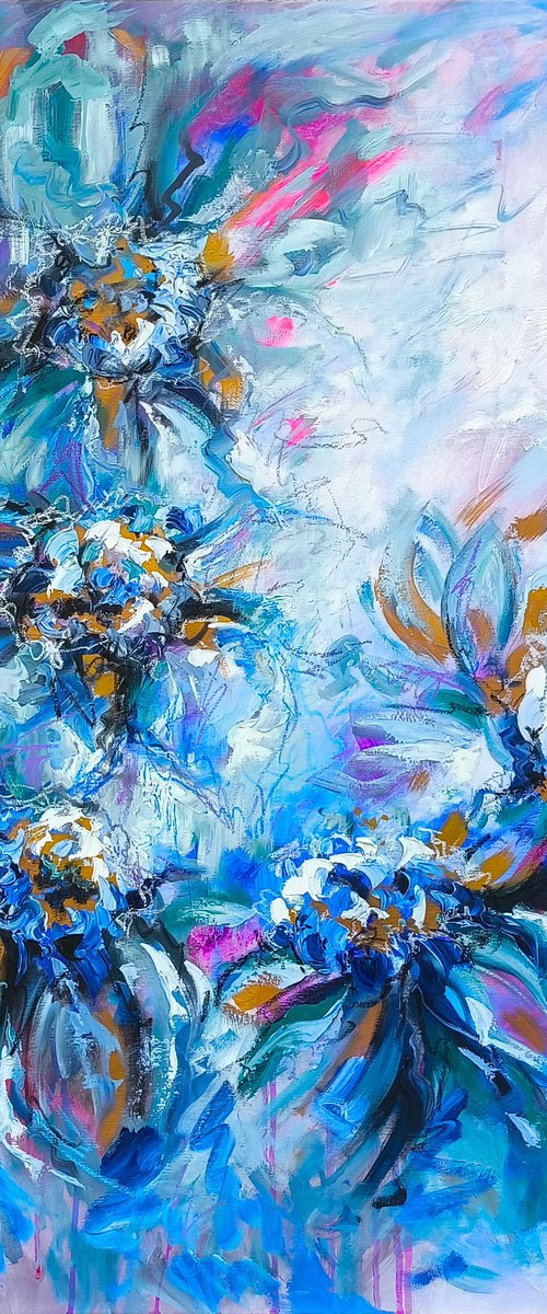 Echoes of Blue Bloom by Anastasia Kozorez