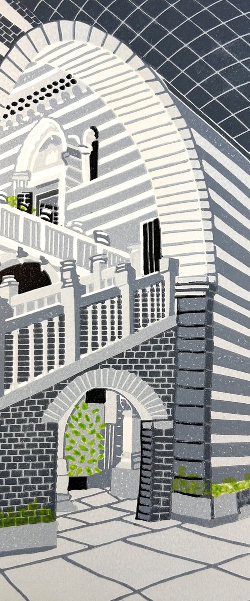 Under the Arch by Nathalie Pymm Art