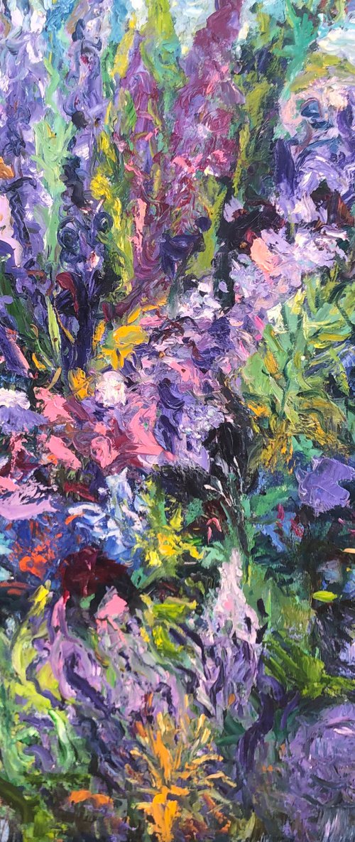 ROSEMARY GROWING ON THE VERGE by Maureen Finck