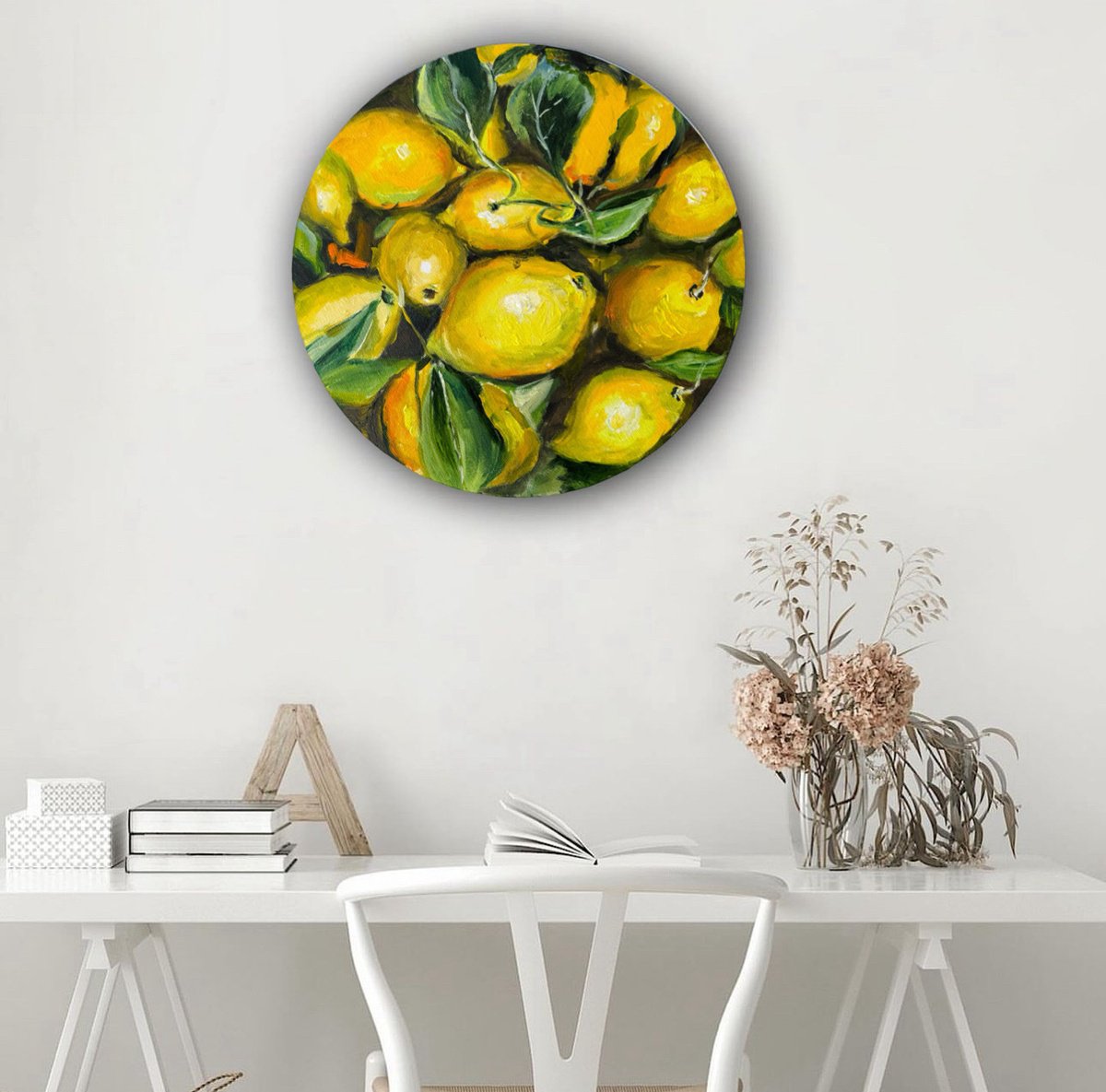 Lemons By Irina Ponna, 12 X 12, Artwork For Sale On Artfinder
