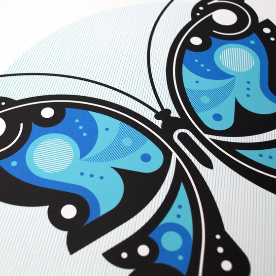 Butterfly #2 A2 limited edition screen print