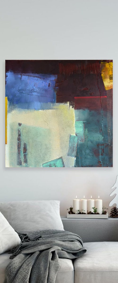 Abstract. Accidental Connections 3b by Olha Laptieva