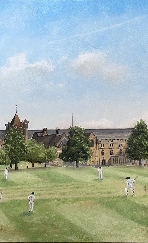 Cricket on 'The Head' by Shayne McGirr