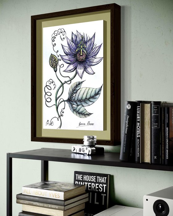 PASSION FRUIT FLOWER