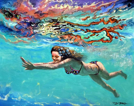 Girl swimming35