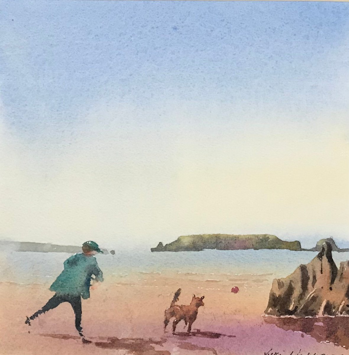 Marloes Beach by Vicki Washbourne