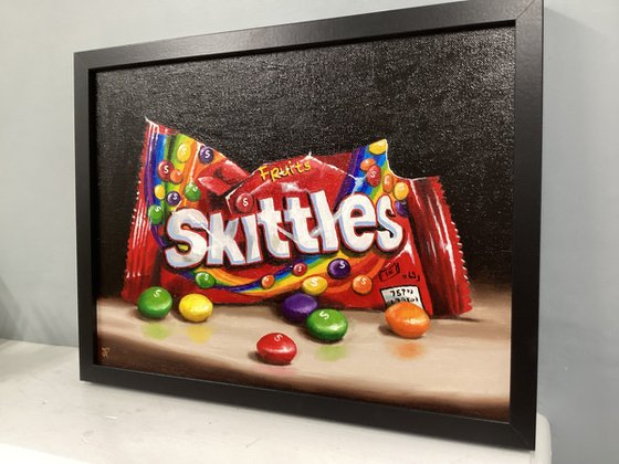 Skittles still life