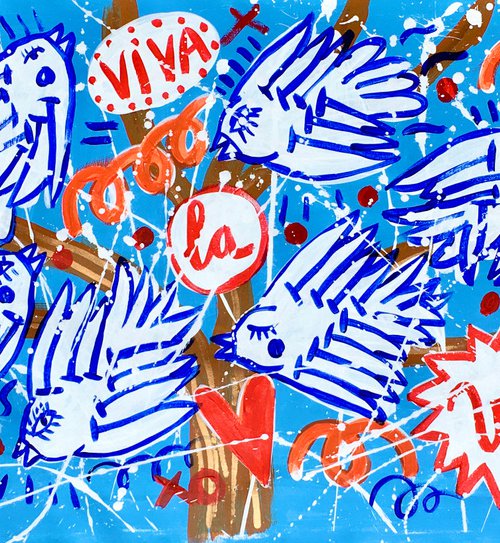 Free Doves by Mercedes Lagunas