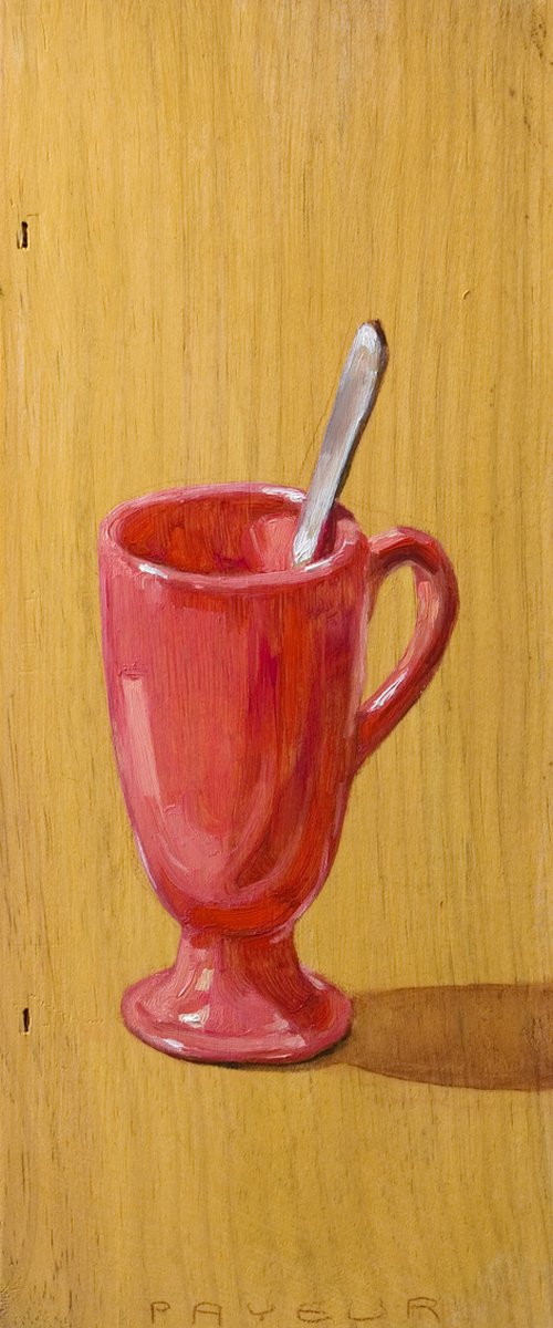 pink pot on a real board by Olivier Payeur