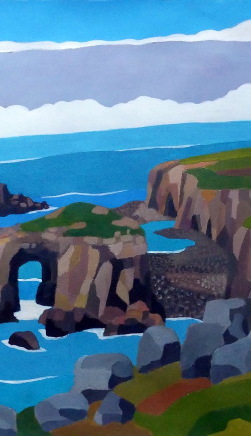 The Enys Dodman, Lands End by Tim Treagust
