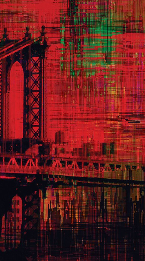 Texturas del mundo, Manhattan bridge, New York by Javier Diaz