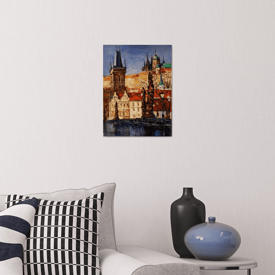 "Prague" Old town, city landscape