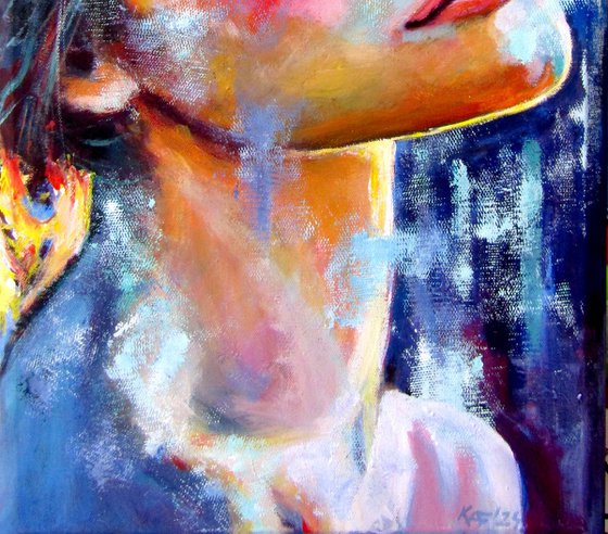 Girl with brown eyes II