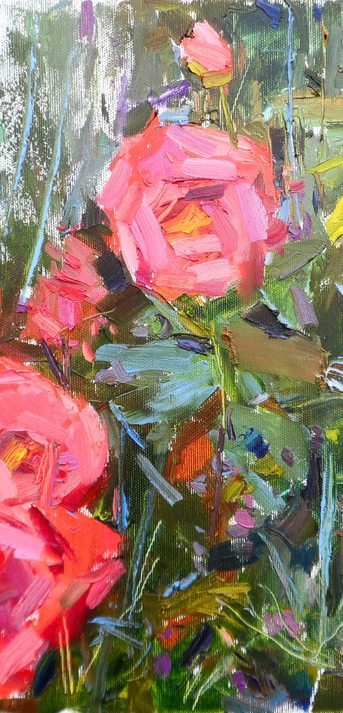 " Red roses" by Yehor Dulin