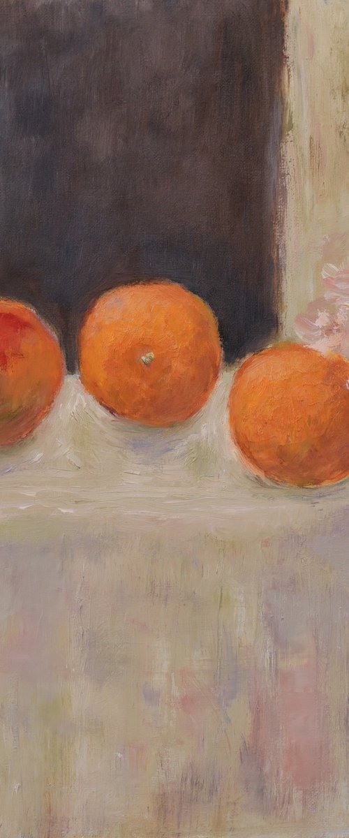 Still life with mango fruit by Elena Zapassky