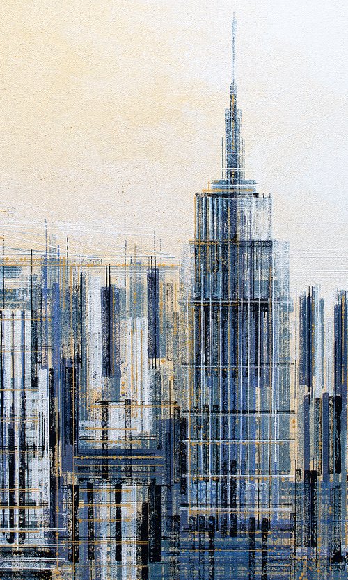 New York and The Empire State In Neutral Tones by Marc Todd