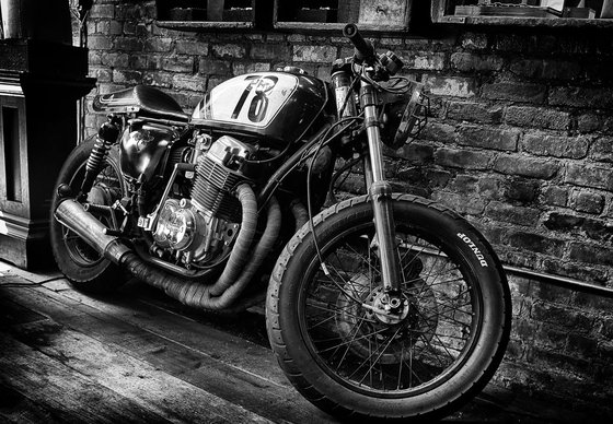 Honda CB750 Circa 1970s - Brooklyn  New York