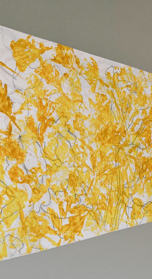 Yellow is a Big Part of Daffodils by Linda Jones