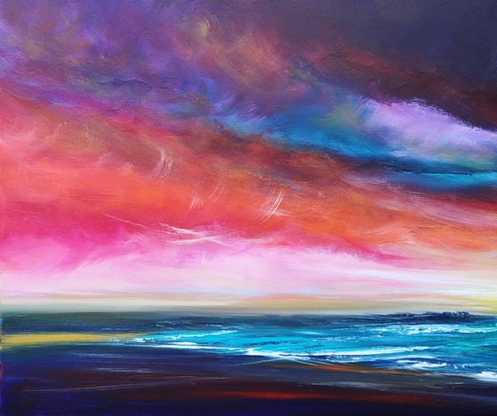 Time to Share - seascape, emotional, panoramic