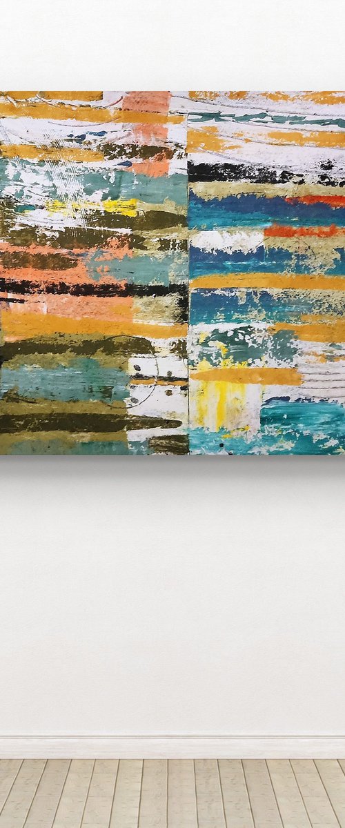 Visual Resonance of Colour Soundwaves/05 by Kristina Markauskaite