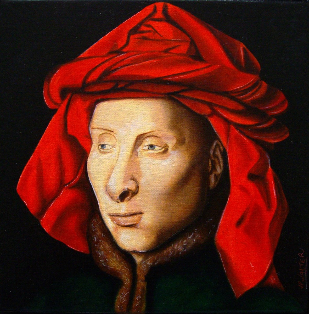 Portrait of Giovanni Arnolfini No.2 by Jean-Pierre Walter