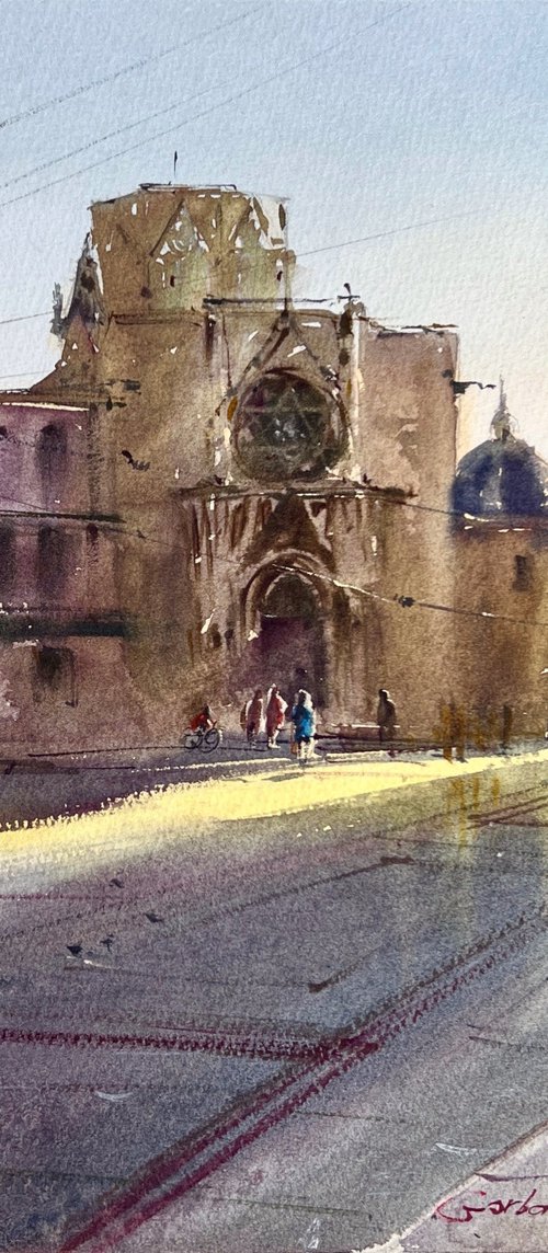 Valencia Morning Glow by Eugenia Gorbacheva