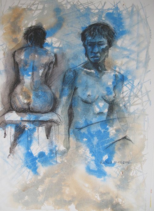 Blue nudes by Rory O’Neill
