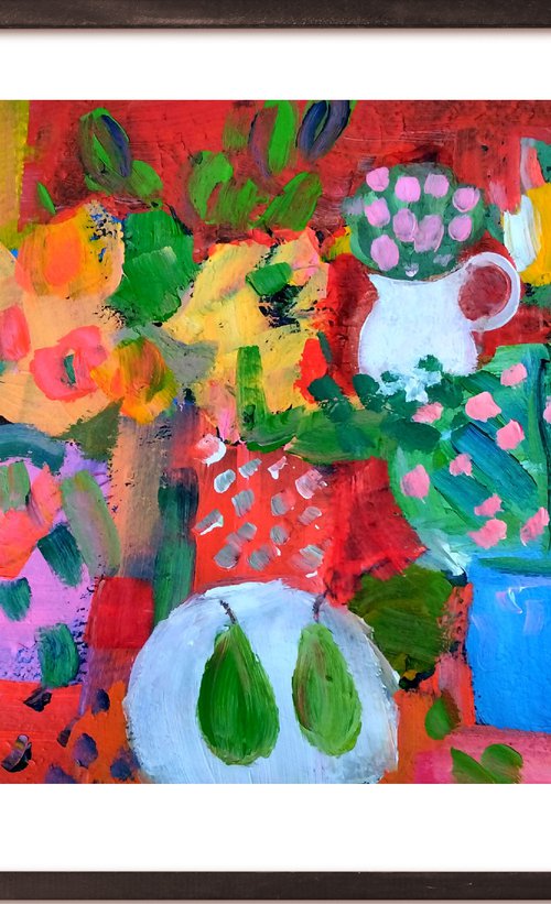 Still Life with a White Jug by Jan Rippingham