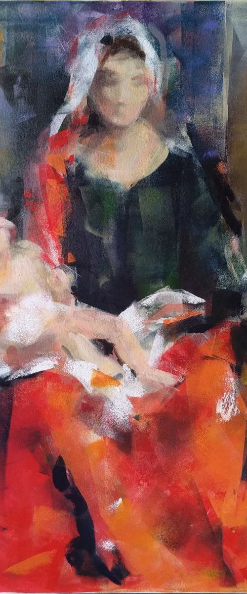Madonna 5 by Marina Del Pozo
