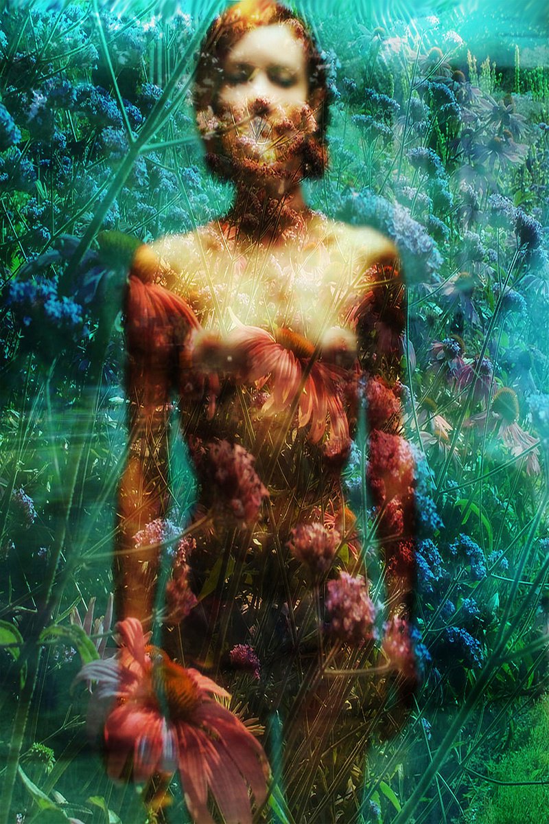 Expressive Portrait Photograph By Geert Lemmers Fpa, 31 X 39, Aphrodite, A Tough Woman, Original Artwork