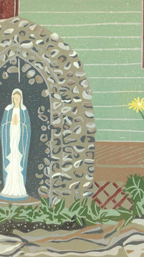 Our Lady of St. Elie de Caxton by Kate Goetz