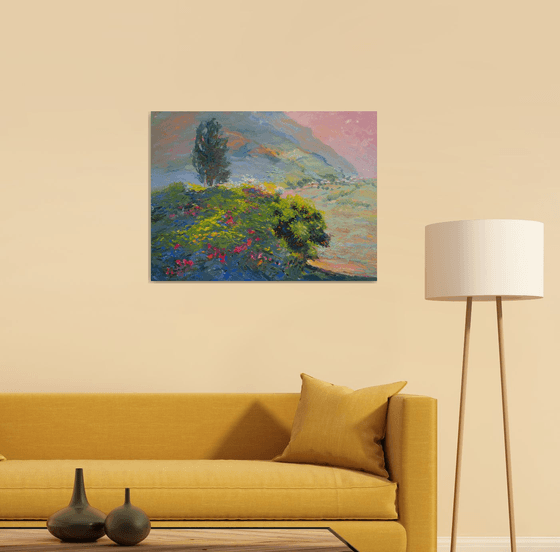 Meadow Beneath the Mountain