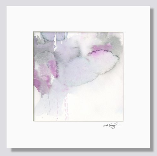 Quiescence 7 - Serene Abstract Painting by Kathy Morton Stanion by Kathy Morton Stanion