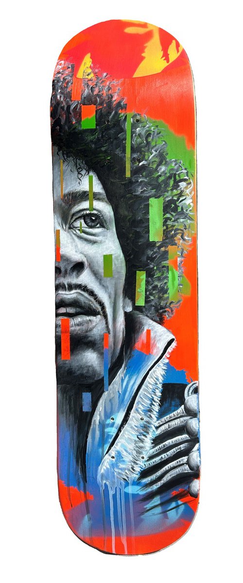 Jimi Hendrix by Sabrina’s Art