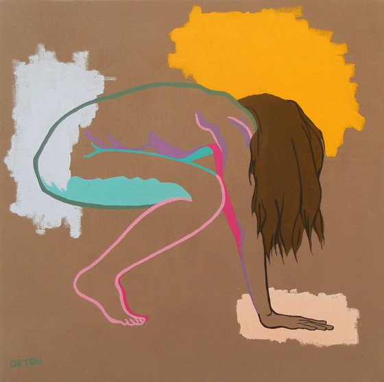Abstract Female Nude