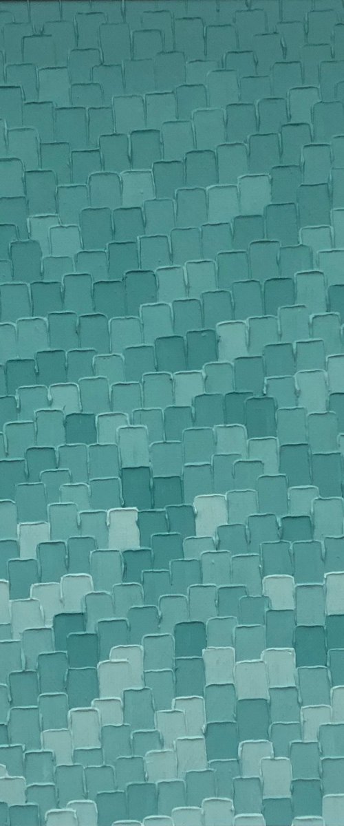 Turquoise Crush by Meredith B.  Studios