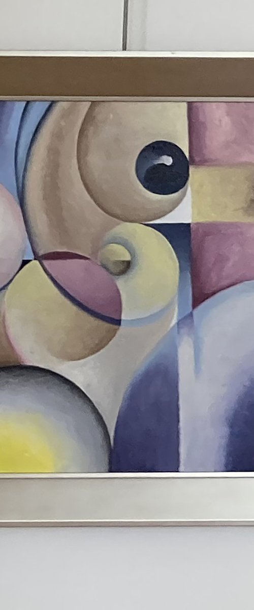 Silver abstract #1 by Donn Poll