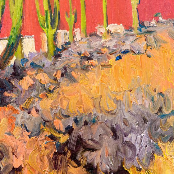 Desert Vibrance. Saguaros