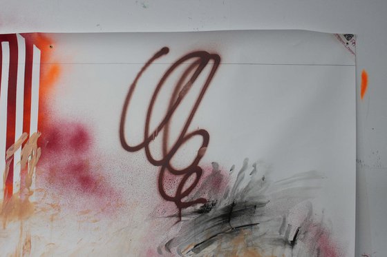 She paints outside the lines No. 2