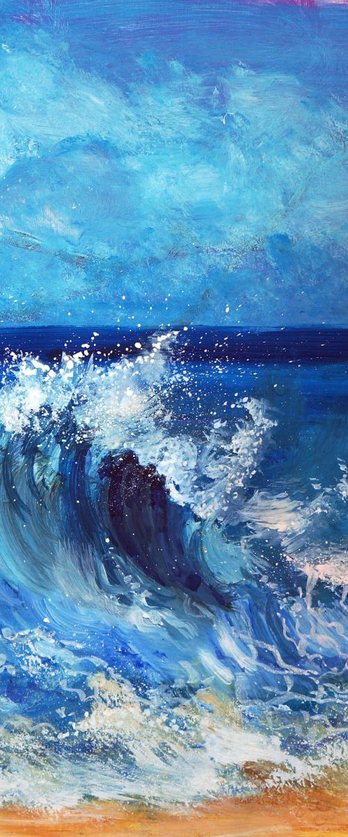 Wave #1 by Julia  Rigby
