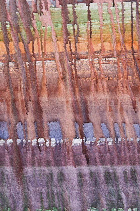 Autumn / Green Magenta Orange Purple