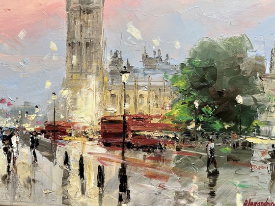 City litghts. London.