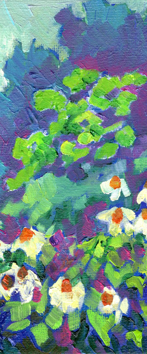 Impressionist Garden Border by Mary Kemp